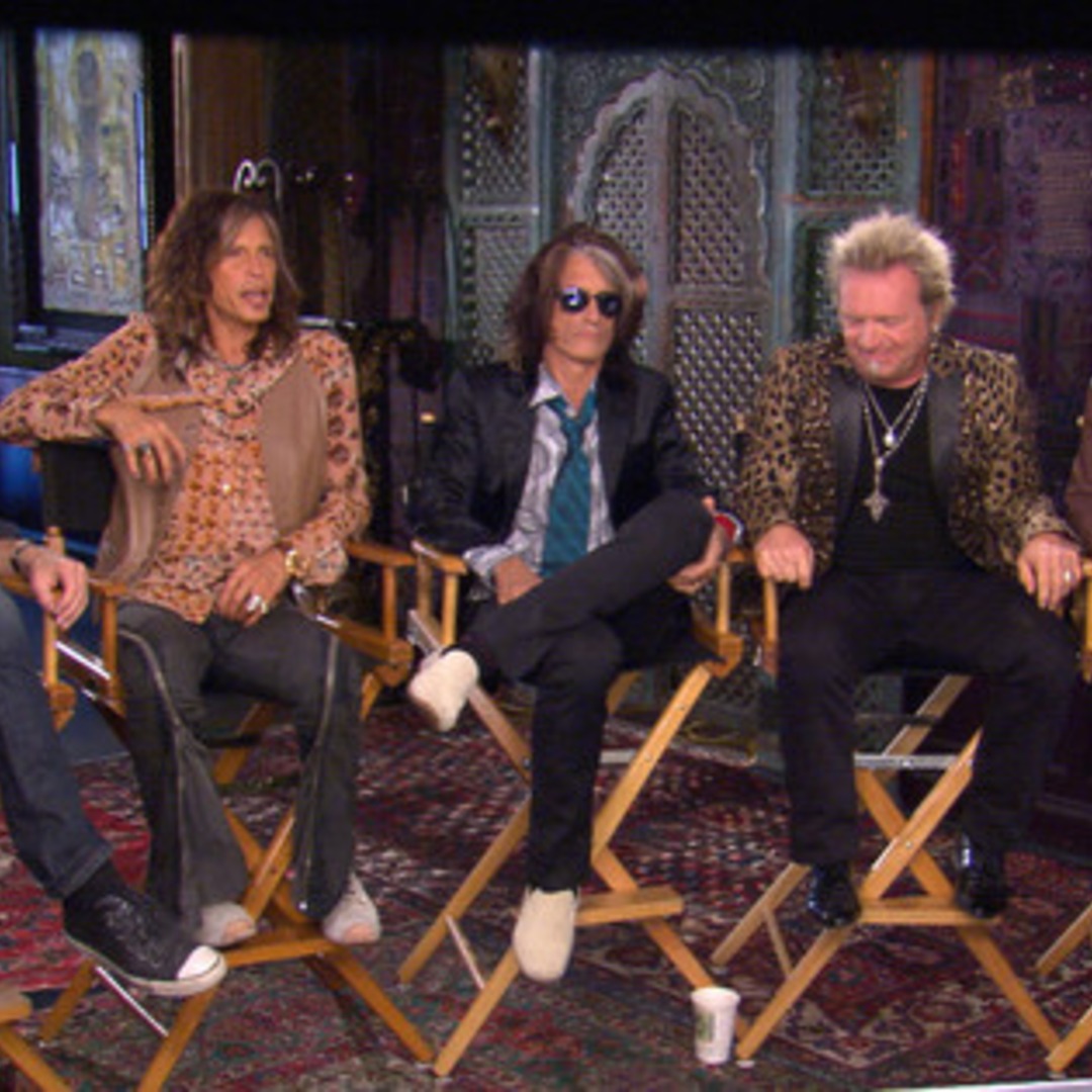 Steven Tyler and Aerosmith Talk "Idol" - E! Online